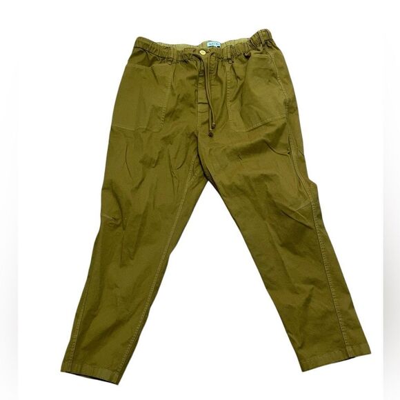 Alex Mill Pull On Button Fly Pants in camel Men's XXL - Picture 1 of 7